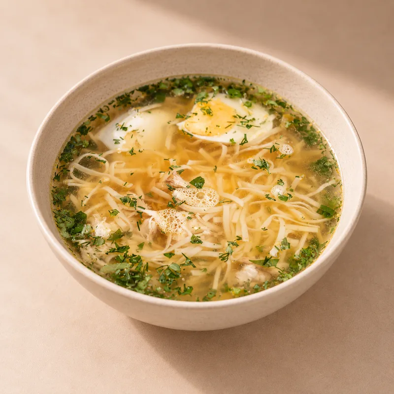 Куриная лапша